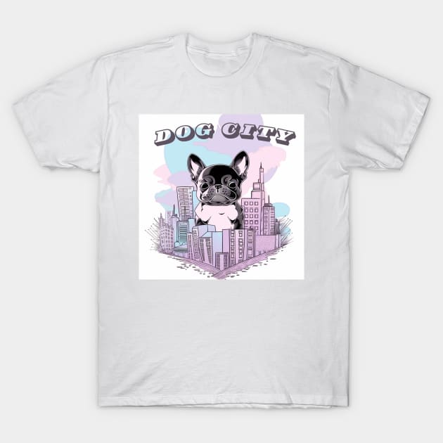 Dog city T-Shirt by AdaMazingDesign